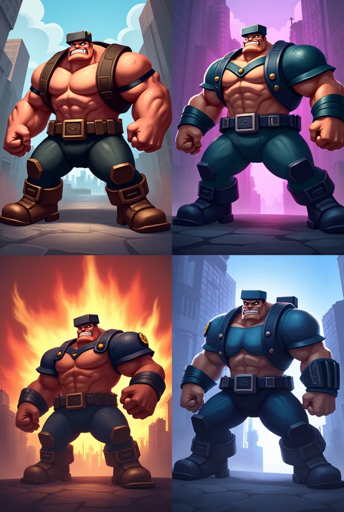 4 cool pictures of brawl stars character named frank