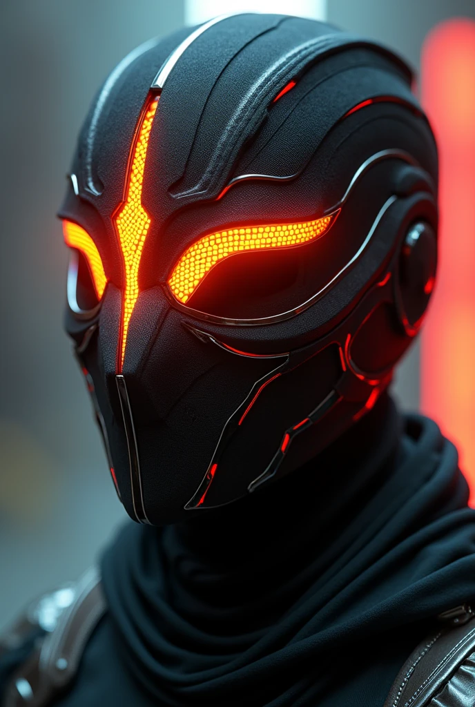 Fire symbol included face mask