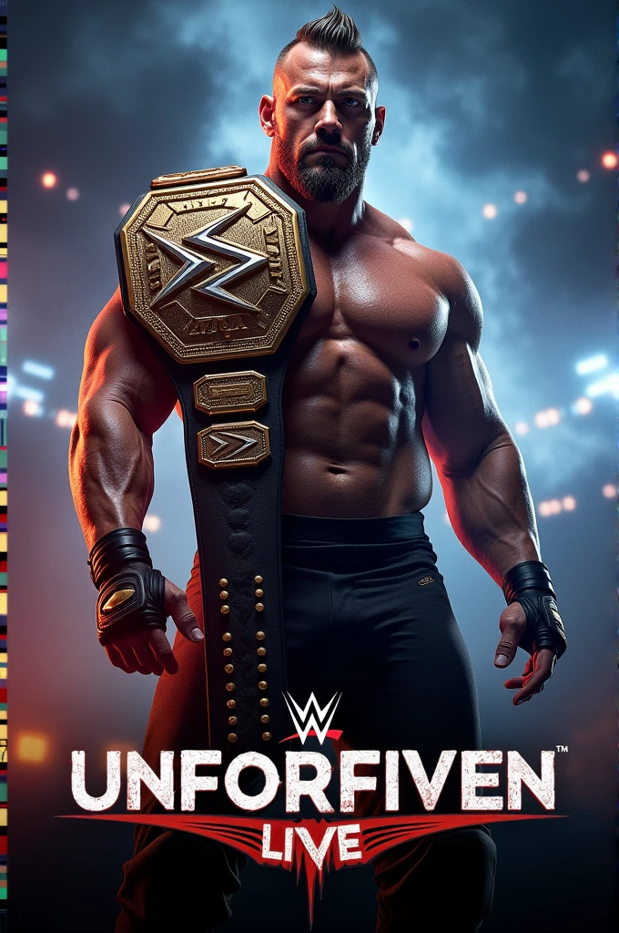 WWE Unforgiven premium Live Event póster featuring the world Heavyweight Champion Daniel