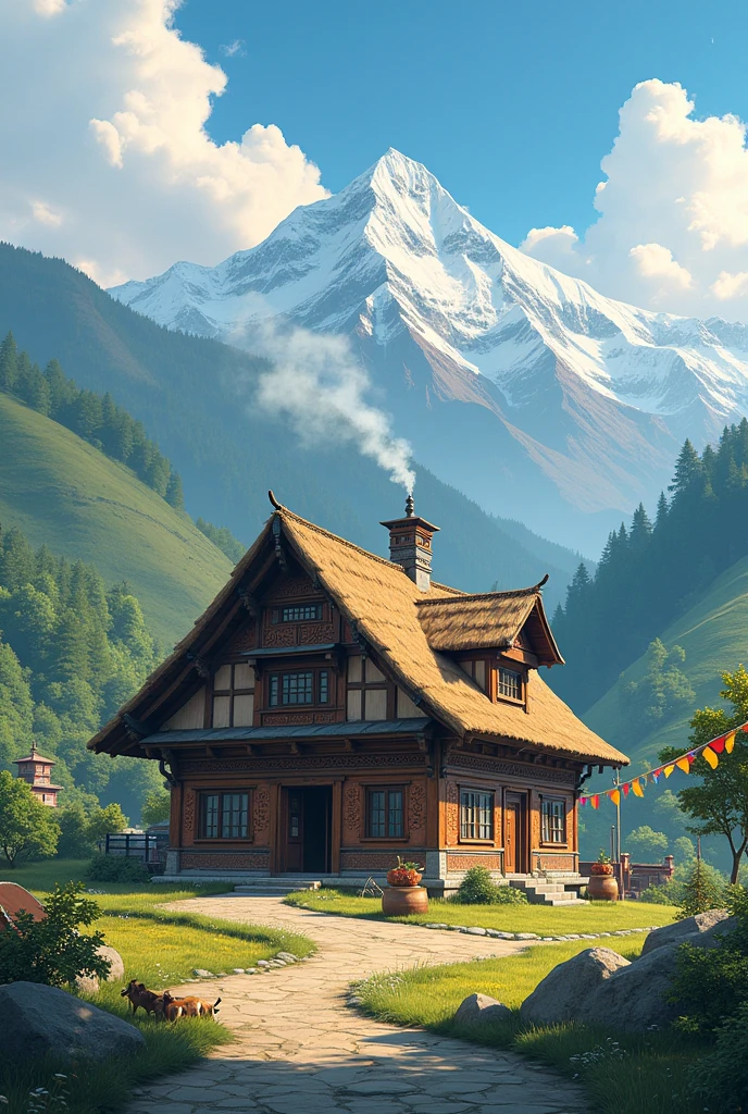 Nepali home