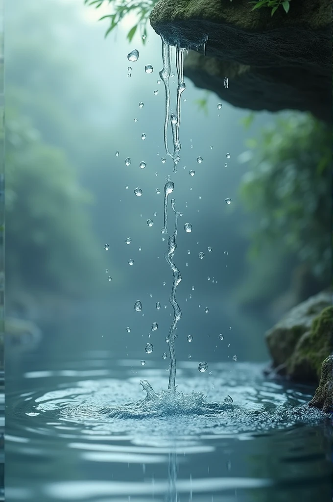 water dripping