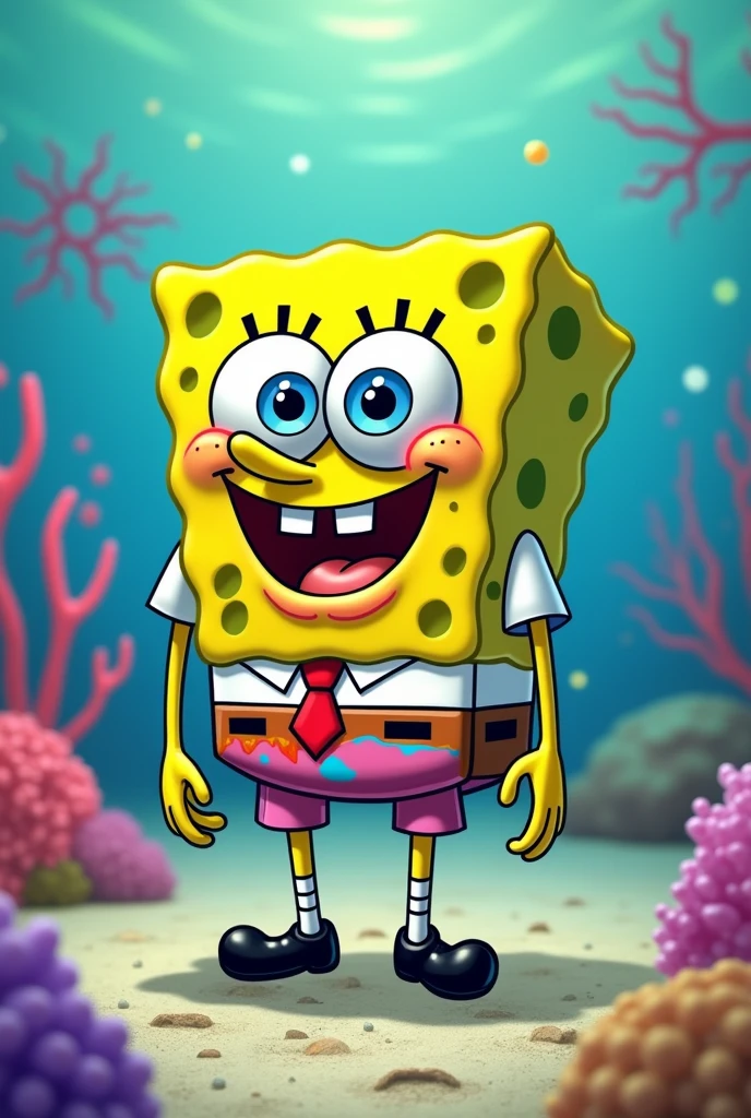 Spongebob in panties