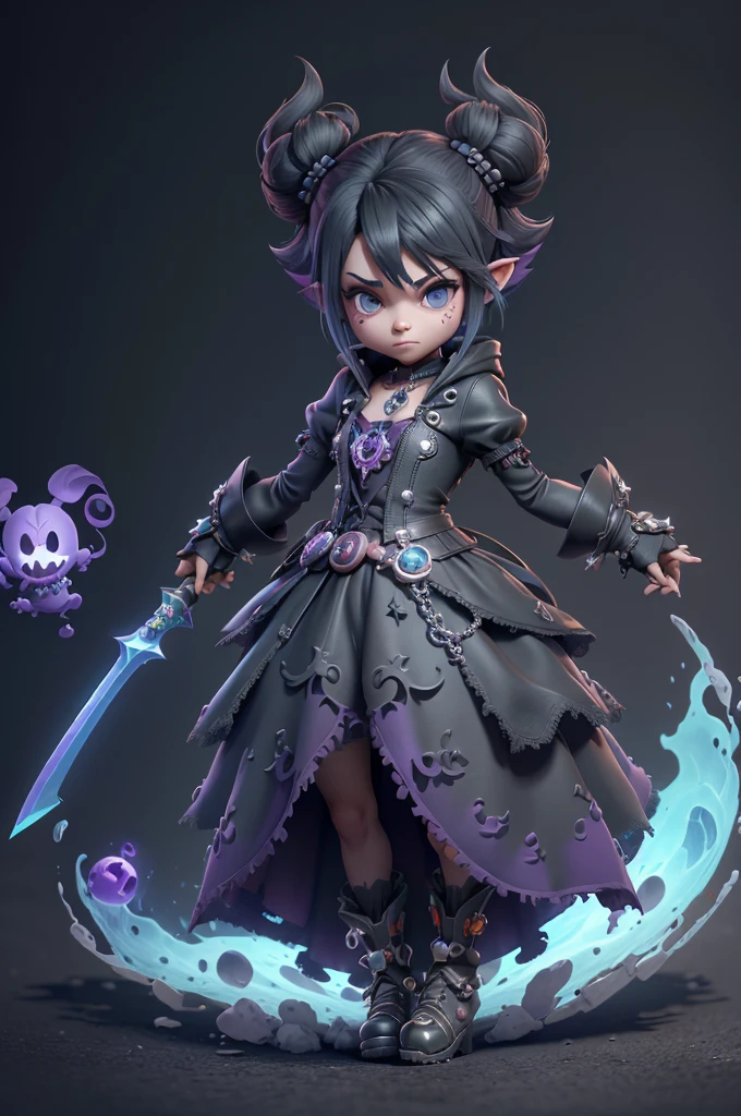 monstros estilos kingdom hearts, baseados em animais,3d style, shadown monster, demons, darkness monster, rayman legends, mickey mouse character style, girl and body, kingdom hearts, malhas leves e quentinhas, cores frias e alegres, portando espada magica, dark mouse in around, (raytrace)