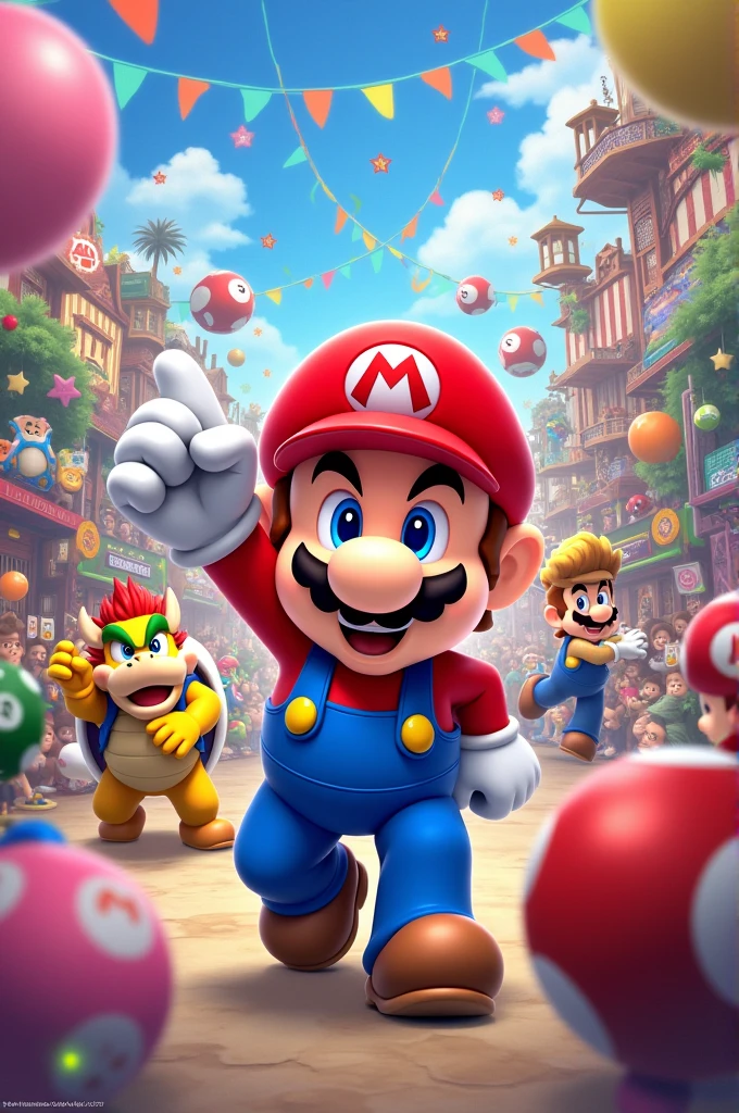 Mario Party 2024 Cover am 02.10.2024 from 4 p.m. for children aged 10-14
