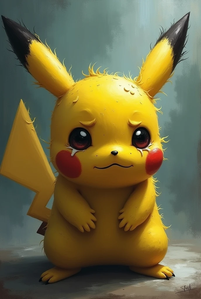 Pickachu crying