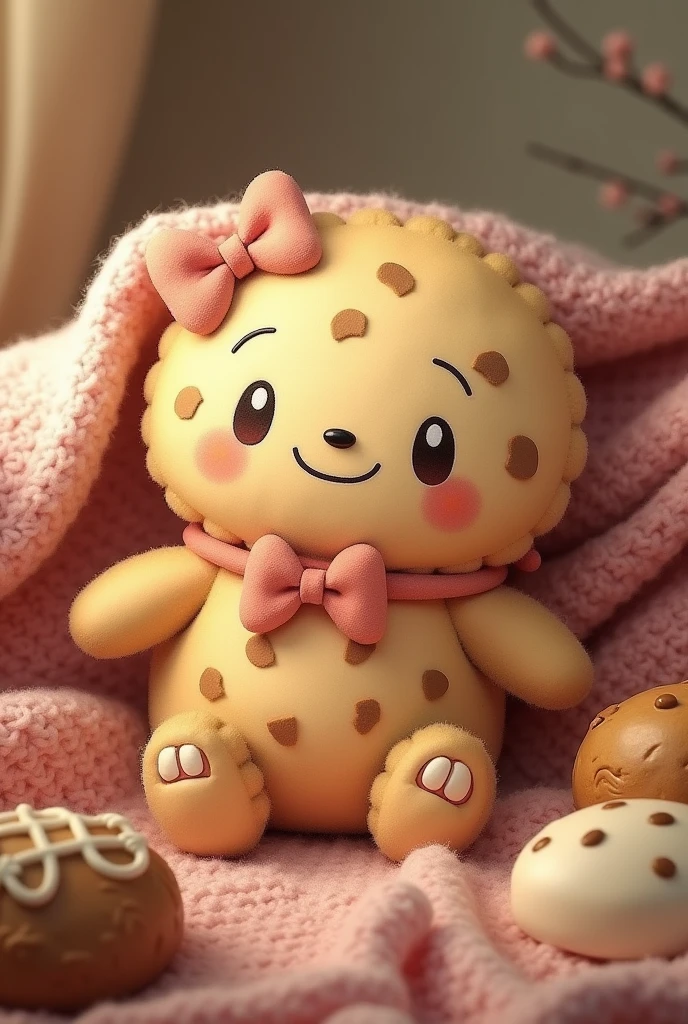 stuffed cookie character