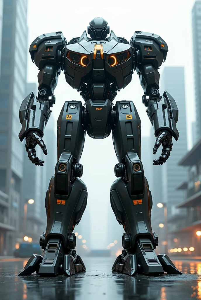 masterpiece, Highest quality, Unity 8k 、(Power shovel and sports bike)Combined robot、