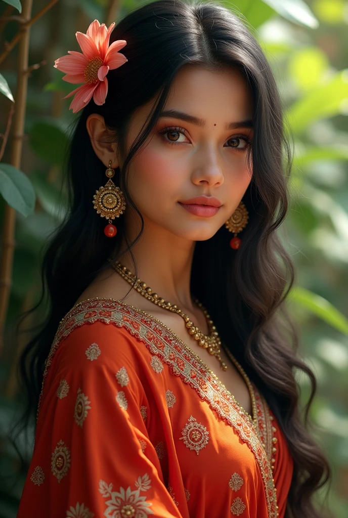 A Indian female