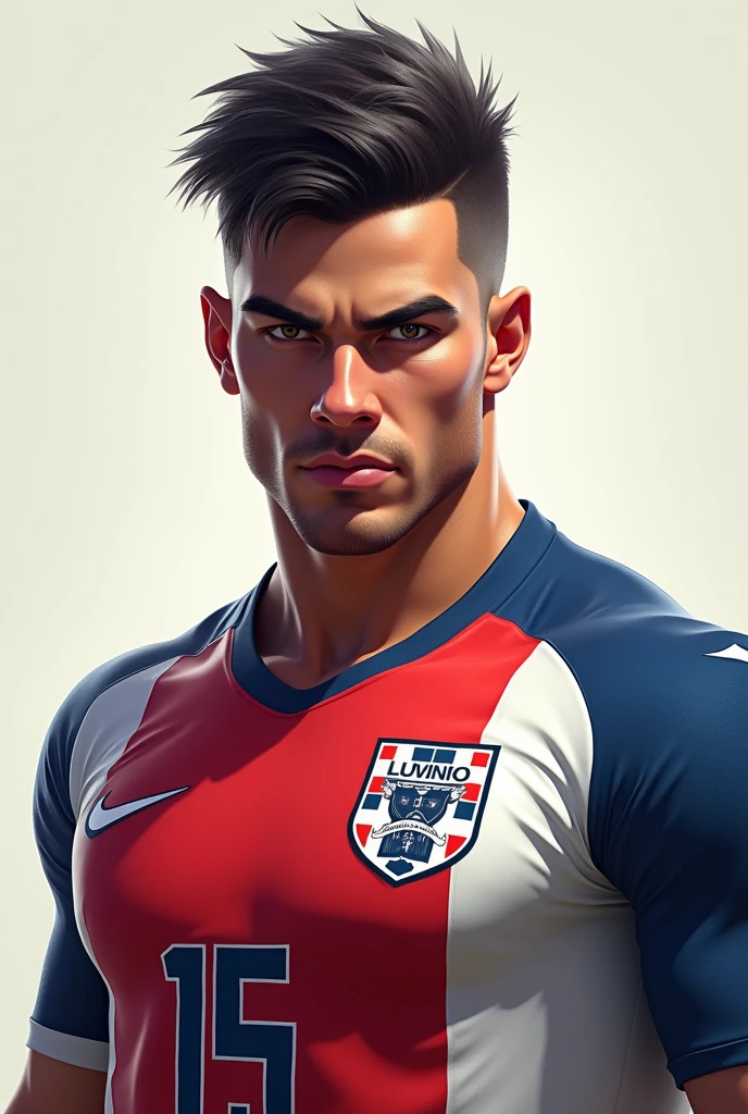 Created a player age bib 24 footballer text called BOYKA