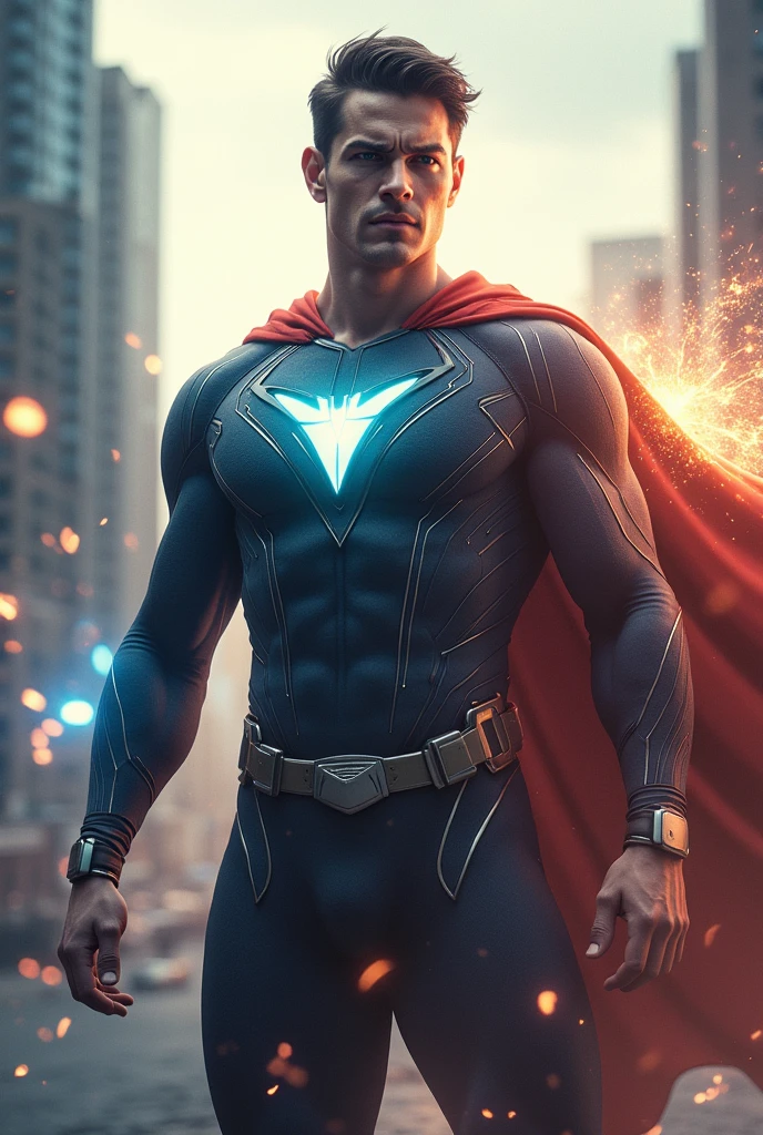 superhero character
 with superpower (feeling)