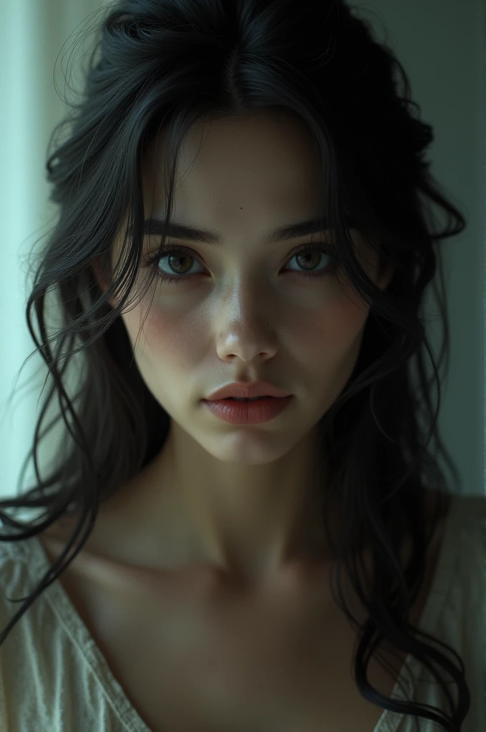 Woman with false behavior