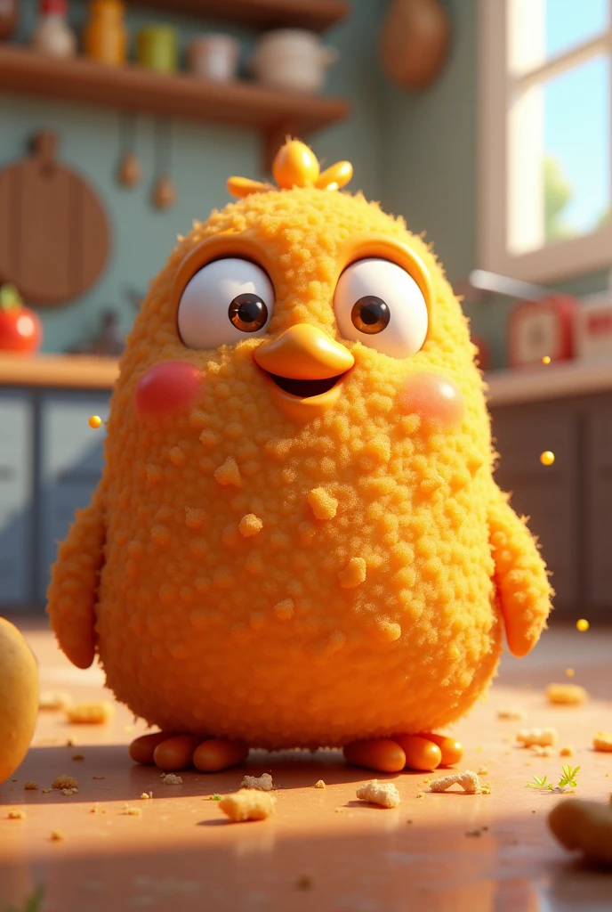 Nugget com rosto