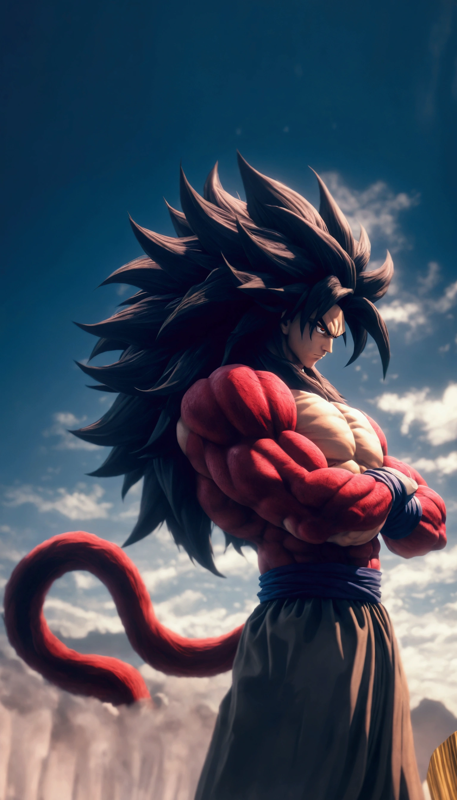 Kakaroto ssj4 ,super hd quality,4k 