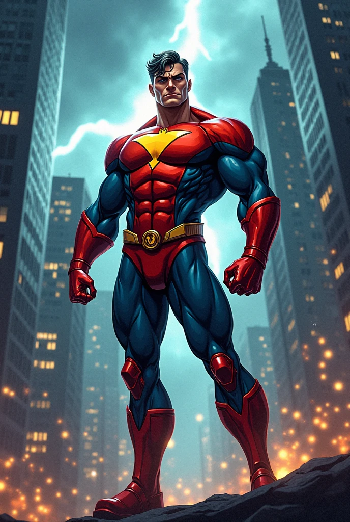 illustration superhero character