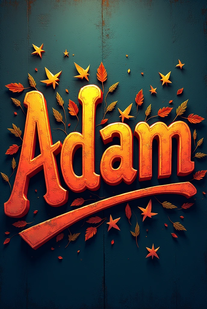 Animated Adam text
With Nepali combination