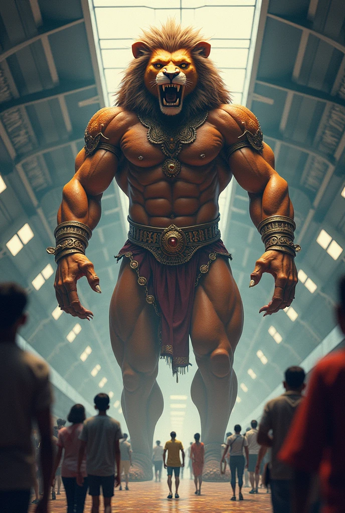 Narasimha Avatar in Cochi metro