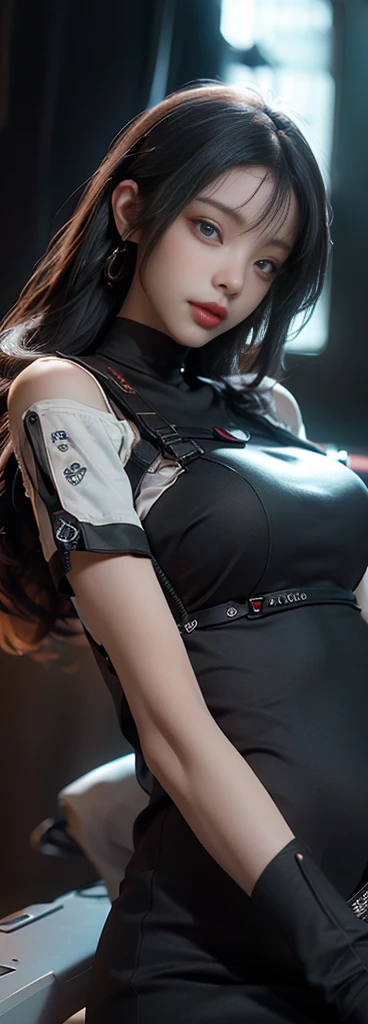 ((Highest quality)), ((masterpiece)), (Familiar:1.4), 3d, Images of beautiful cyberpunk women,High resolution (High Dynamic Range),Ray Tracing,NVIDIA,Super Resolution,Unreal 5,Scattered under the surface,PBR Texturing,Post-processing,Anisotropic Filtering,Written boundary depth,Maximum clarity and sharpness,Multilayer Texture,Albedo and Specular Maps,Surface Shading,Accurate simulation of light-matter interactions,Perfect Proportions,Octane Rendering,Two-tone lighting,wide aperture,Low ISO,White balance,Three-part method,8k RAW,A translucent, finely detailed golden mechanical girl, Futuristic, Mechanical joints, Futuristic都市の背景, Model shooting style, (Very detailed Cg Unity 8k Wallpaper), Abstract style beauty,, Surrealism, 8k, Very detailed, Highest quality, Awards, Anatomically correct, 16K, Very detailed
