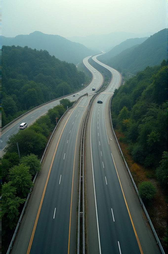 Create a photo report about the roads