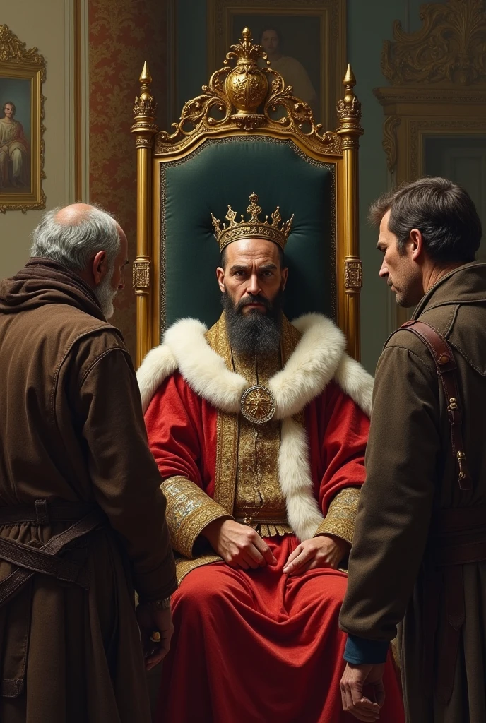 A king denying a navigator in 1500