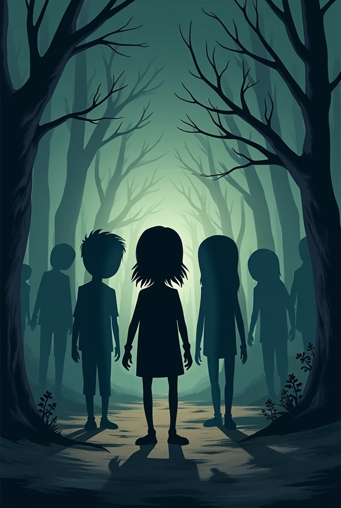 Negative Effects of scamm in social media platforms Targeted the people with negative Effects ( dark humor person simple stickers no face characters)