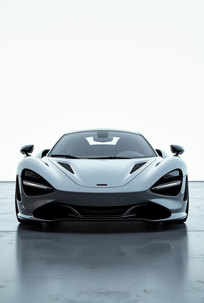 A front photo of this car