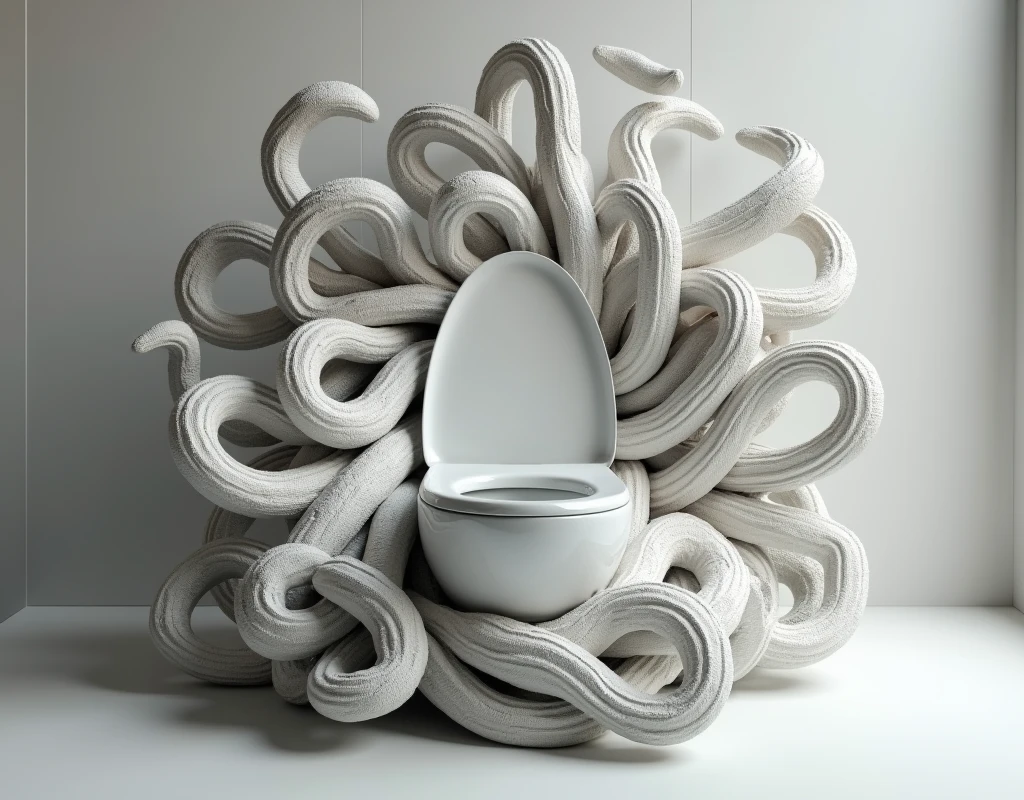 We want a wonderful taileska  toilet and it should be in one room only and tailes should be all around it.