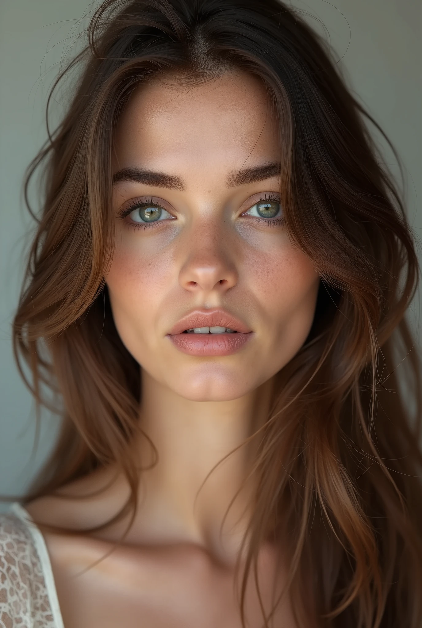 (image number 6) girl,european,brown hair,beauty face,4k,reality, hight definition,no makeup,meticulous,detailed,higly detailed,high resolution,award winning photography, ultra realistic photo portrait of a brown hair