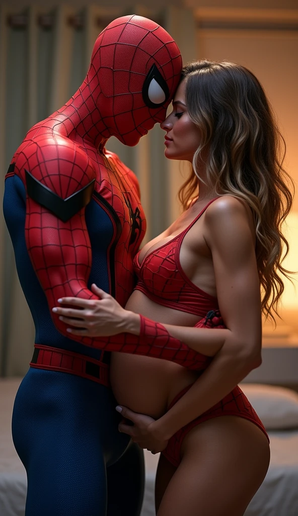 Spider-Man couple wrestler 9 month attractive pics