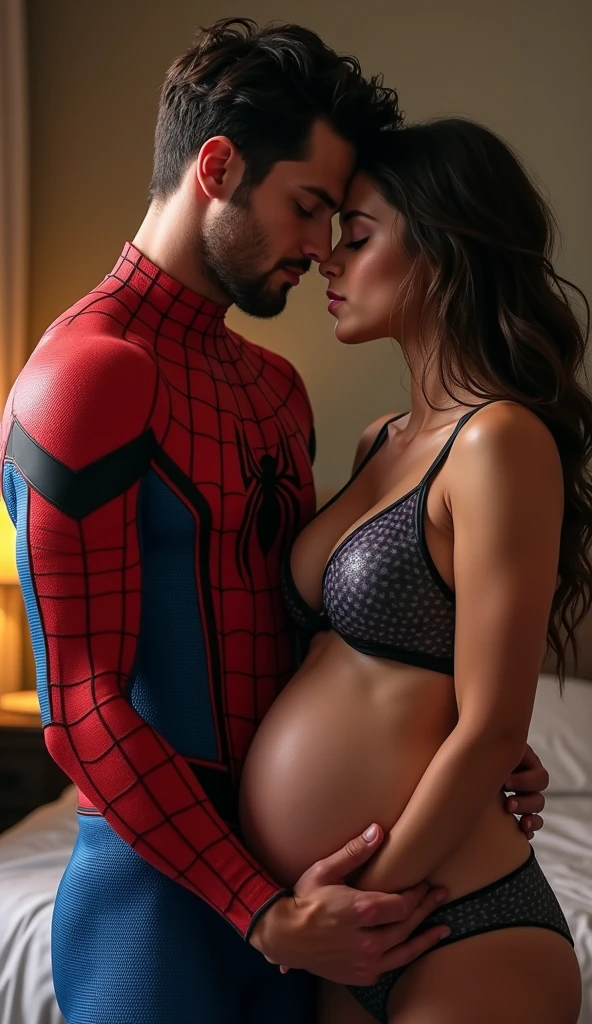 Spider-Man couple wrestler 9 month attractive pics