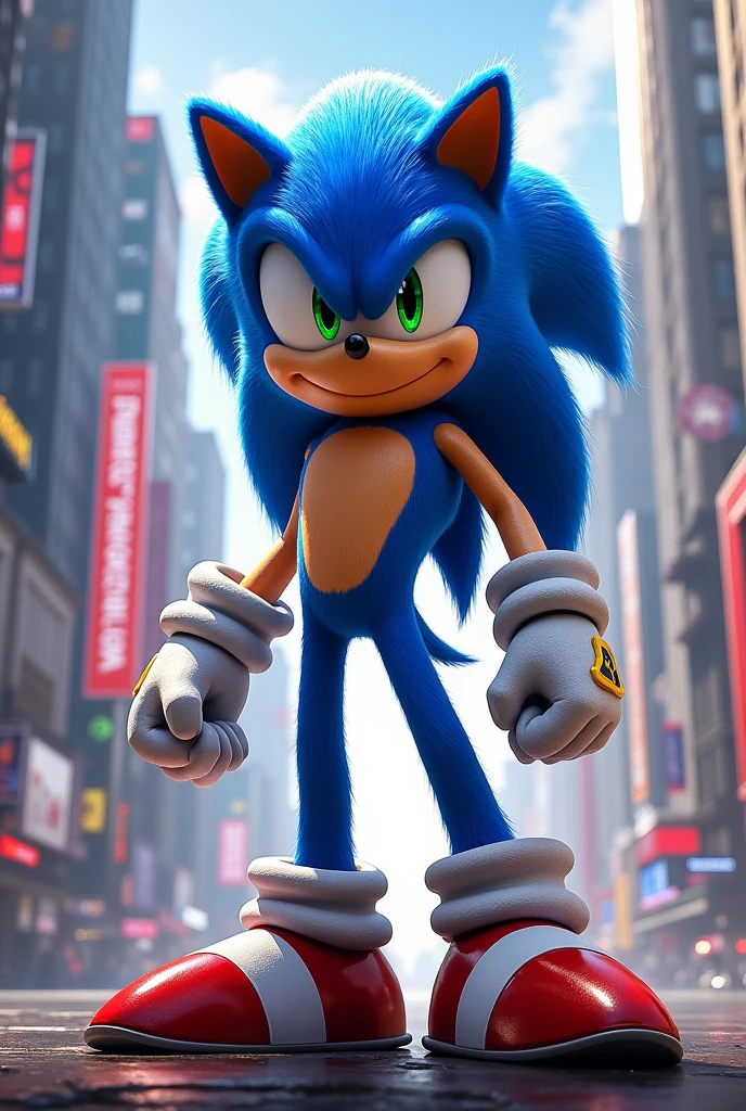 Draw sonic in marvel world