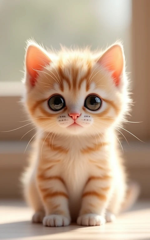(masterpiece, Highest quality, Adorable、Cute eyes、Cute kitten、Too cute、Innocent、Strike a cute pose