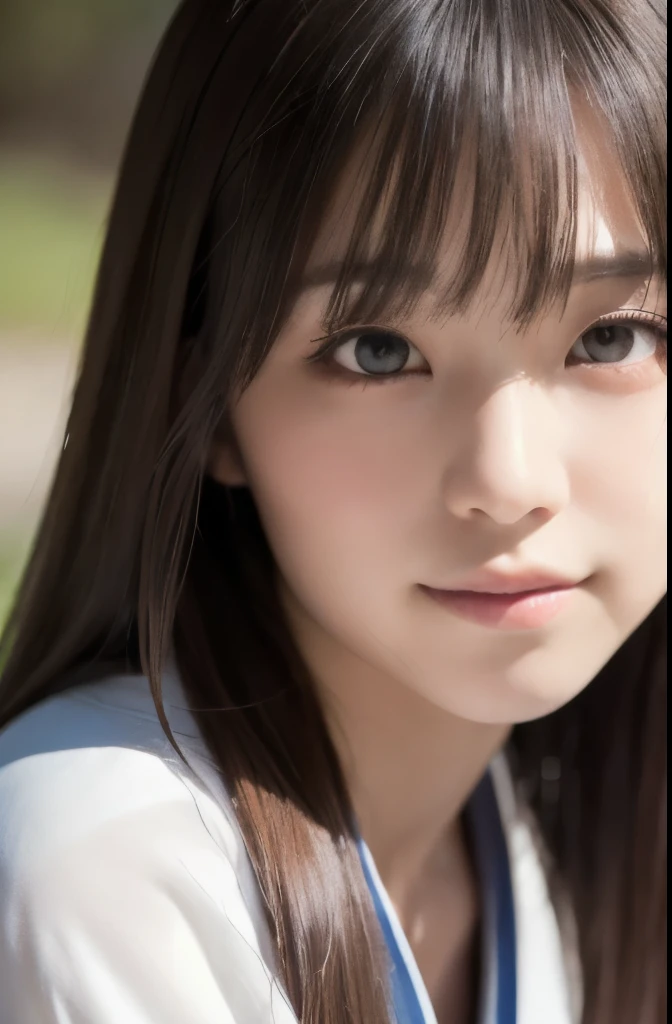best quality, face focus, soft light, ultra high res, (photorealistic:1.4), RAW photo,(Shinozaki Ai), white skin, kawaii,
1 Japanese girl, solo, cute, smile, (pupil, lights in the eyes), detailed beautiful face, Medium-sized breasts,(high resolution detail of human skin texture),(long hair),(portrait), upper body, white traditional kimono, A sunny afternoon