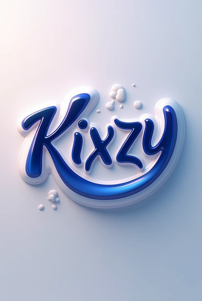 Make a fluid logo with Kixzyy writing