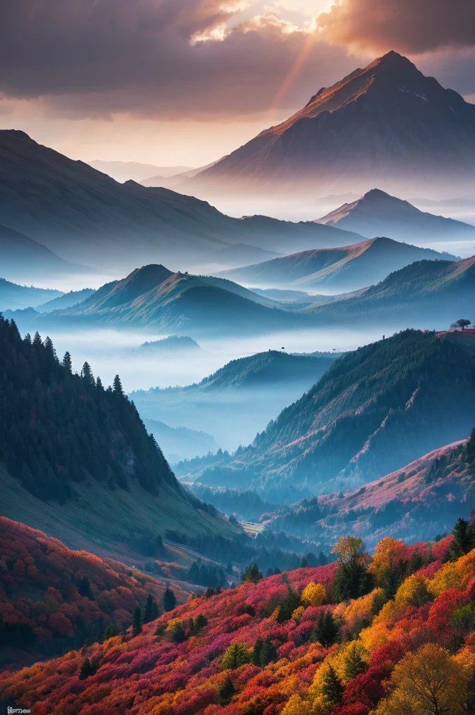 Fantastic landscapes of another world