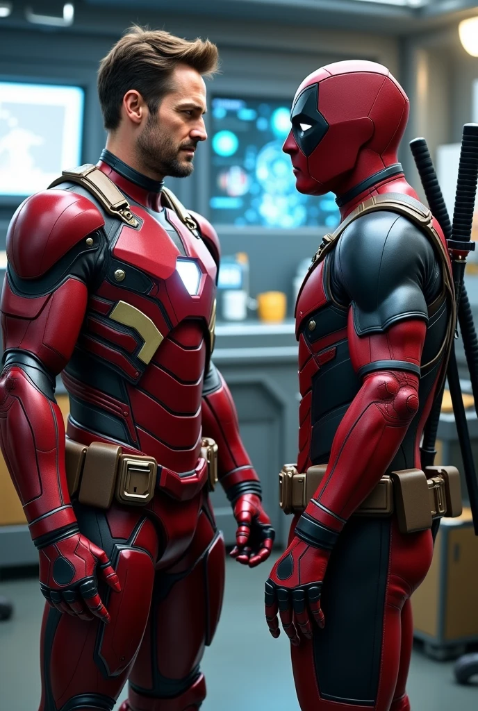 Tony Stark Talks to Deadpool