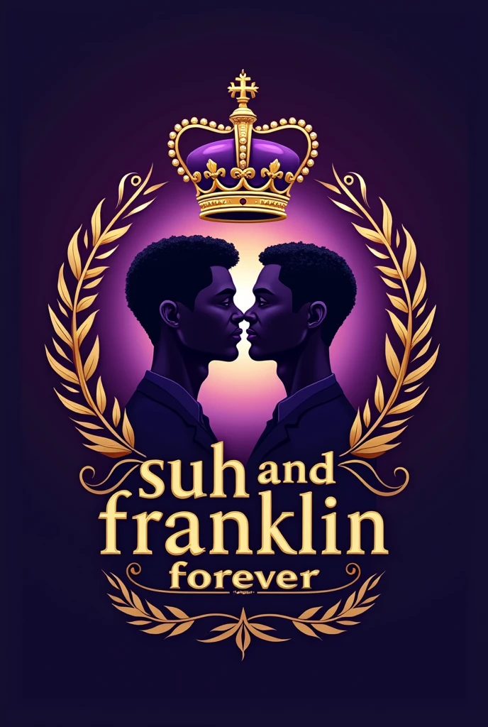 logo, purple coronation, name: "Suh and Franklin forever"