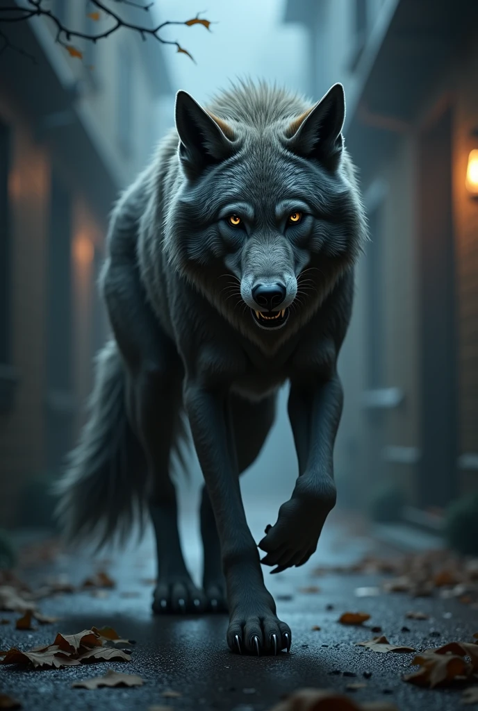 Werewolf, lithe body, flirtatious