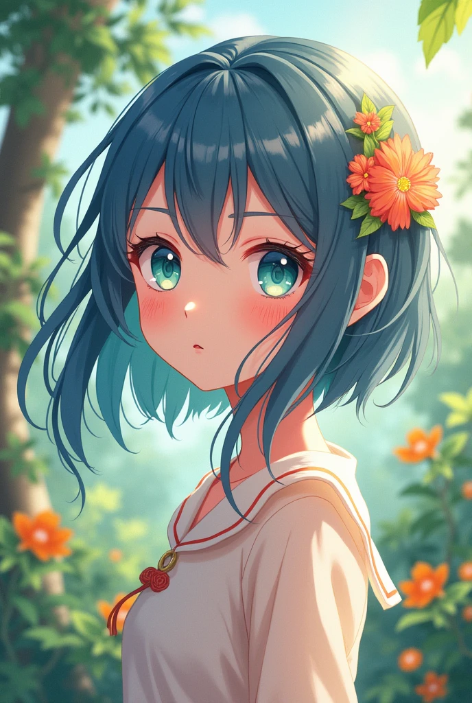 Create a anime girl
