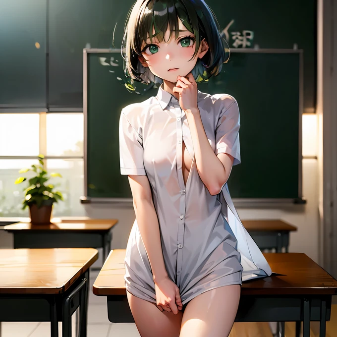 Very Short Hair、straight