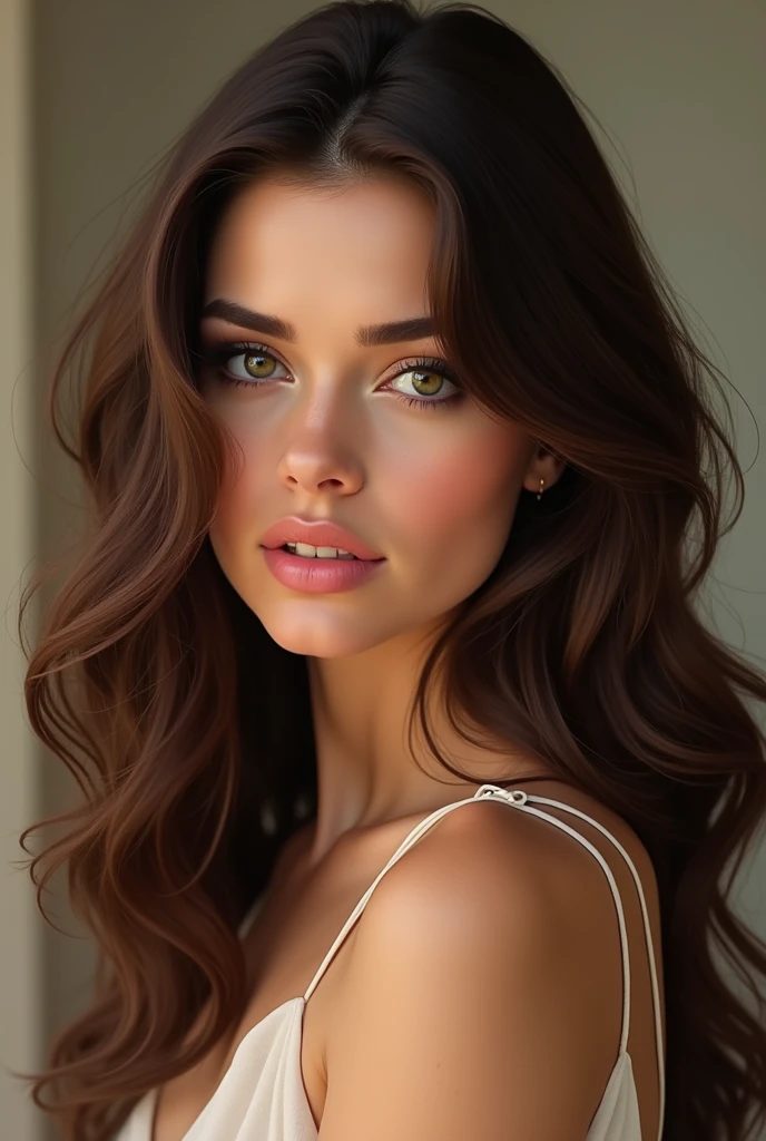 Very pretty brunette woman