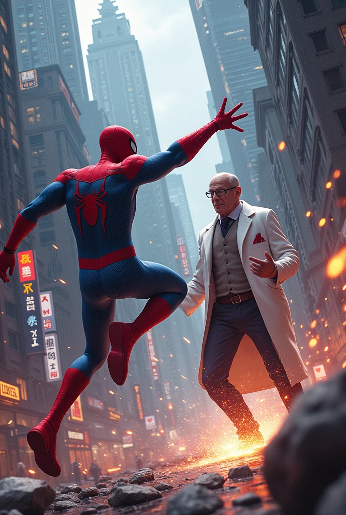 spiderman vs dr egman