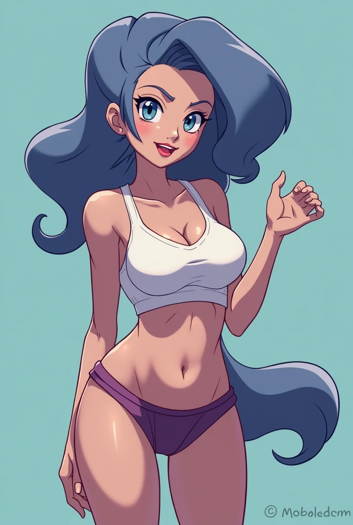 As a Pokemon Jessie with big tits and ass
