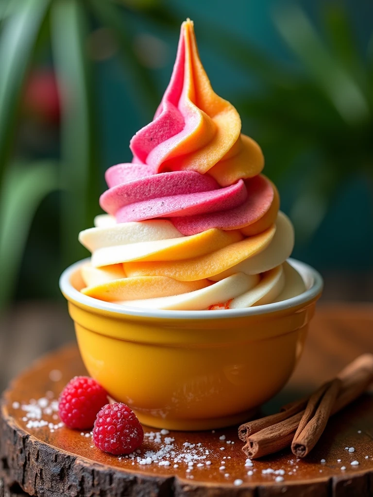 create ice cream in indonesian version