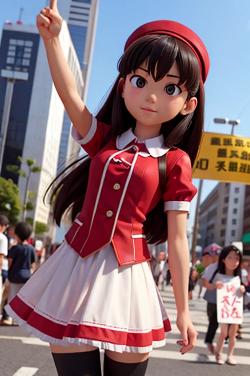 16age、female、Demonstration Movement、