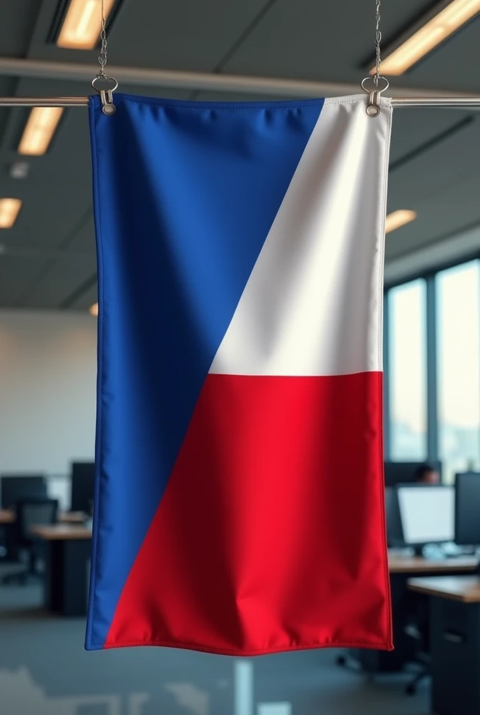 Make a hanging Philippine flag like a stand flag like in office Philippine flagpole