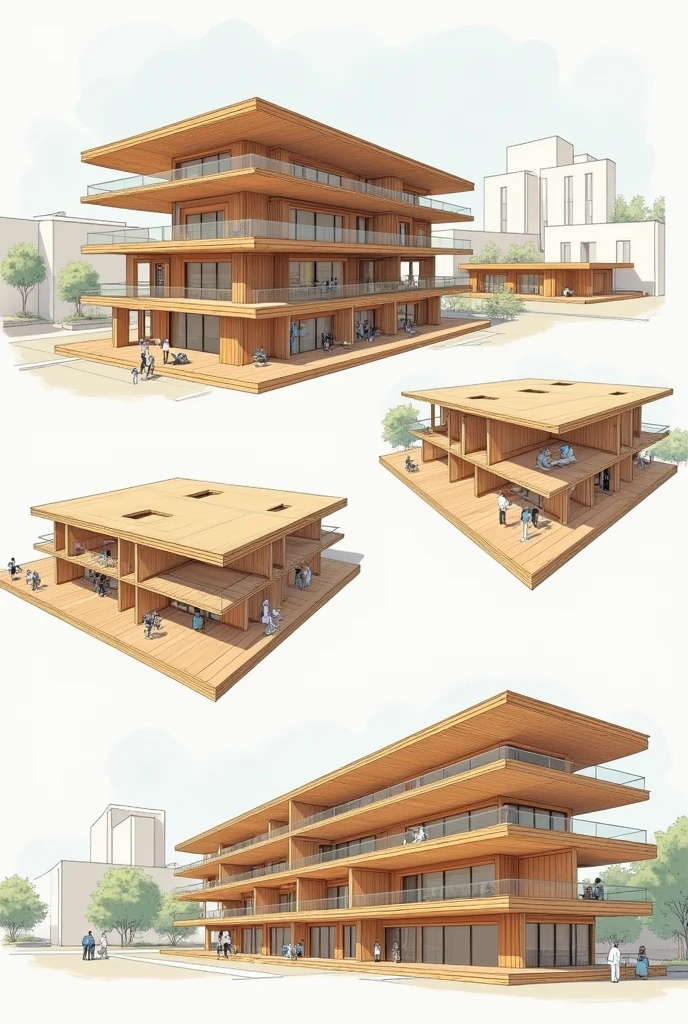 Make drawings of a CLT