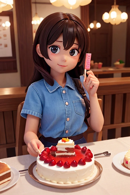 １６age、female、cake、