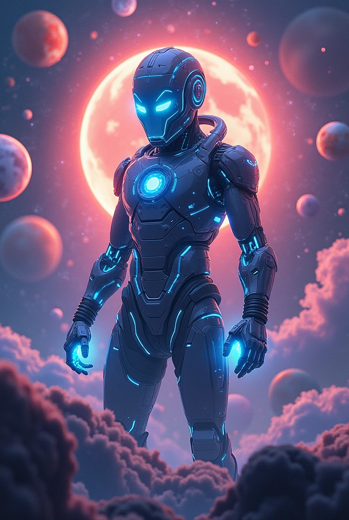create an avatar for a youtube channel called nerdverse Make several planets in a multiverse

