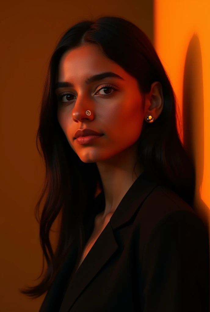 Create an image for Instagram profile picture of someone who sells e-book and plr Use black and orange colors. Or whatever you think suits you best. It has to look nice.