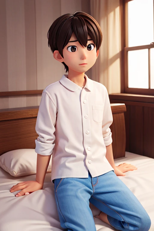16age、male、bed、